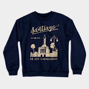 SANTIAGO De Los Caballeros Dominican Republic Vintage Crewneck Sweatshirt